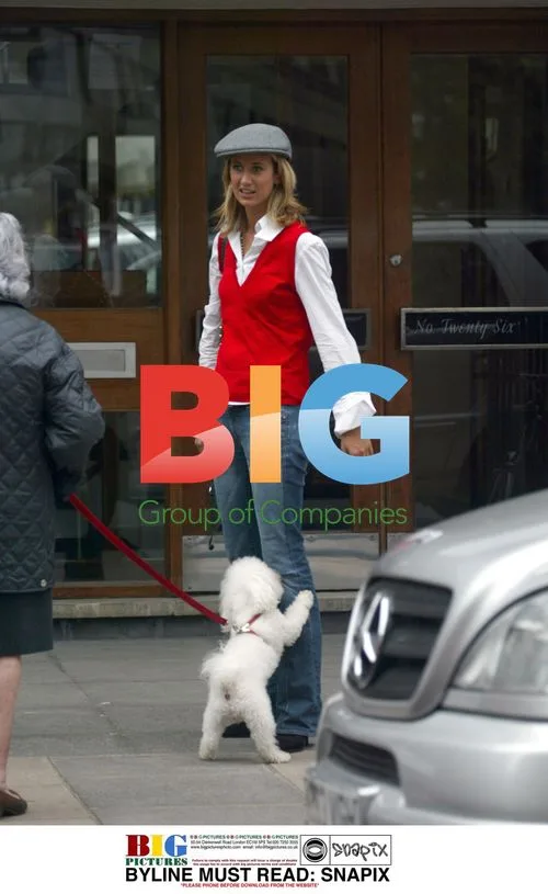 Lady Victoria Hervey and Pet Pooch