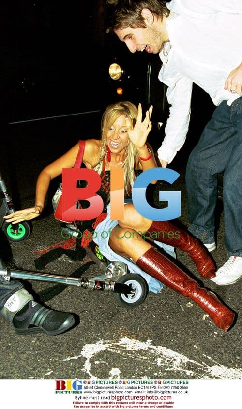 Emma Jones Falls Off Micro Scooter