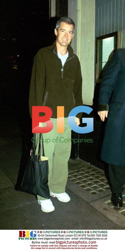Kyle MacLachlan arrives at The Ivy restaurant