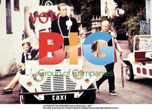 Patrick McGoohan as The Prisoner, 1967