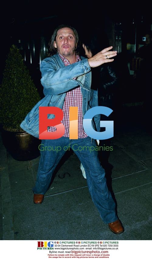 Jessie Wallace and DJ Brandon Block leaving Embassy club