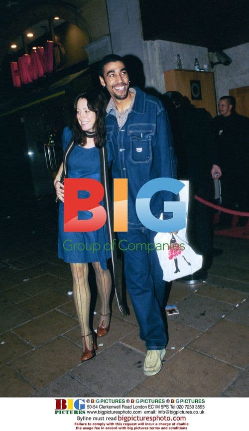 Prodigy's Leroy and Sara Cox's ex-fiancee out in London