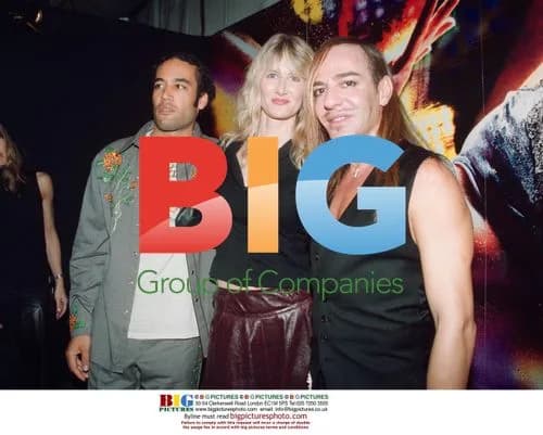 Ben Harper, Laura Dern, John Galliano at Dior Fashion Show