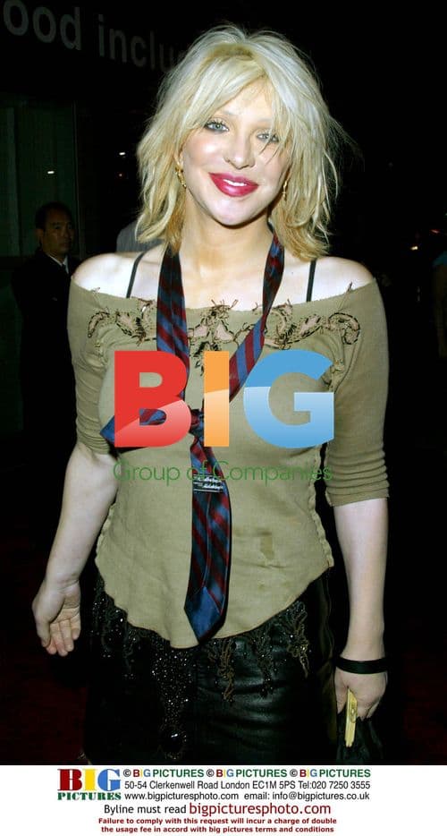 Courtney Love at "Barbershop" premiere