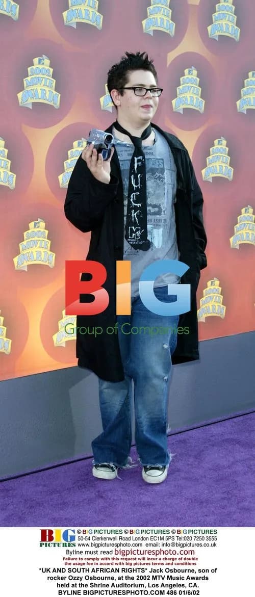 Jack Osbourne at 2002 MTV Music Awards