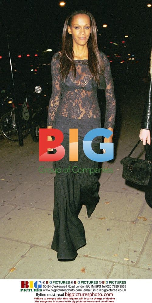 Judi Shekoni out with a friend in West London