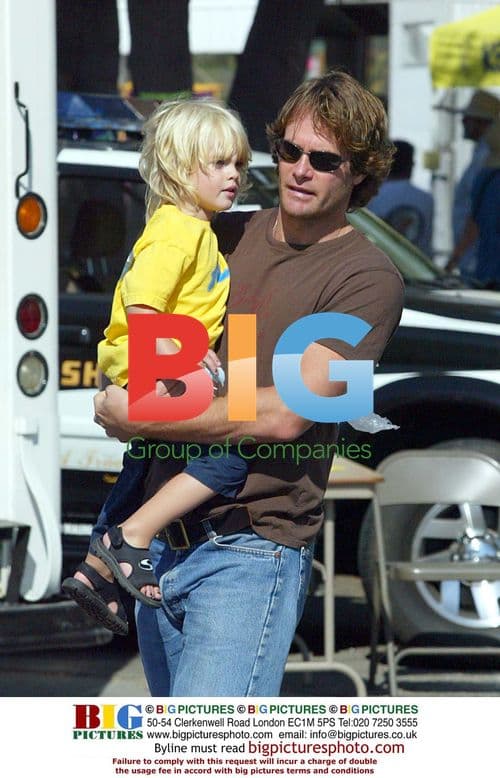 Cindy Crawford and Family Enjoy Santa Monica Fair