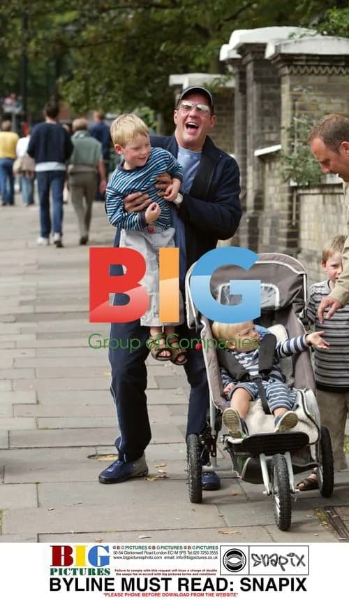 Dale Winton with Godchildren in London