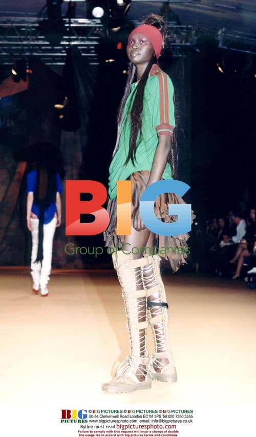 Model at Jean-Paul Gaultier 2003 Show