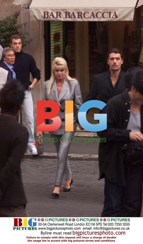 Ivana Trump seen out in Rome