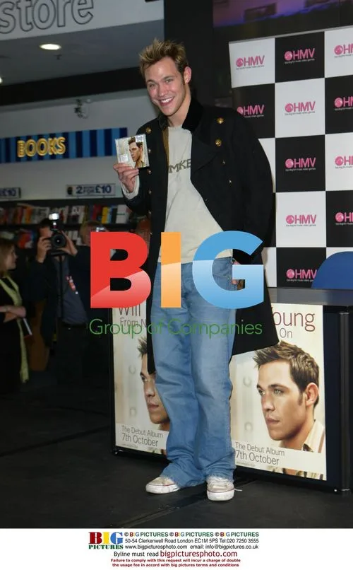 Will Young at HMV Oxford St Album Launch
