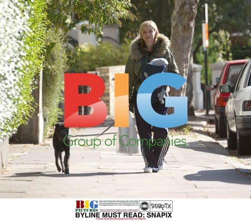 TV Presenter Gail Hipgrave and Baby Honey Take Walk