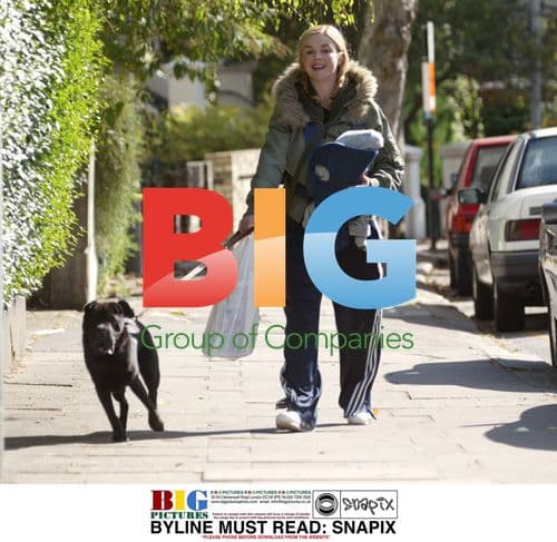 TV Presenter Gail Hipgrave and baby Honey on walk