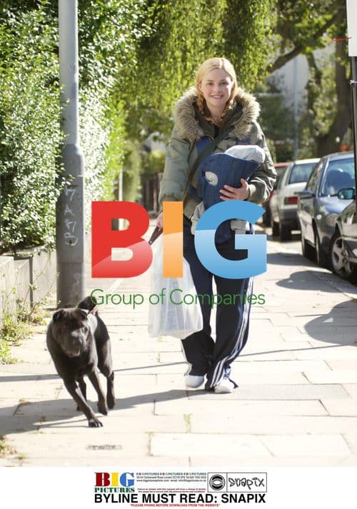 TV Presenter Gail Hipgrave and Baby Honey on Walk