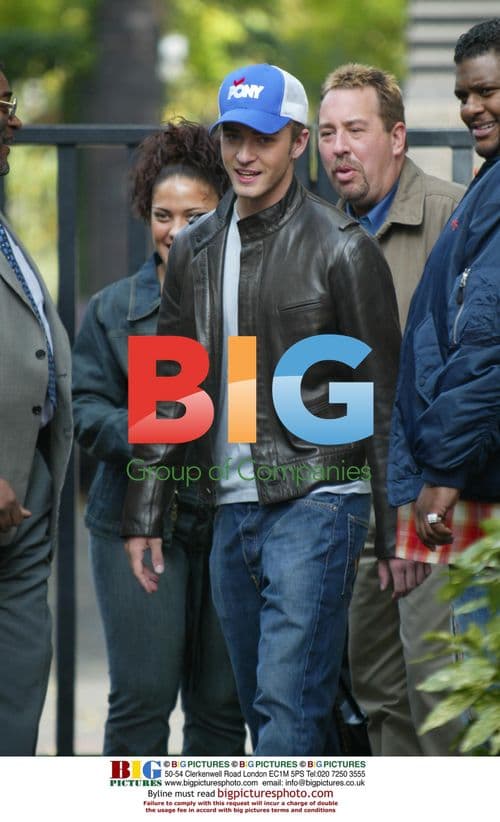Justin Timberlake Leaves GMTV Studios in London