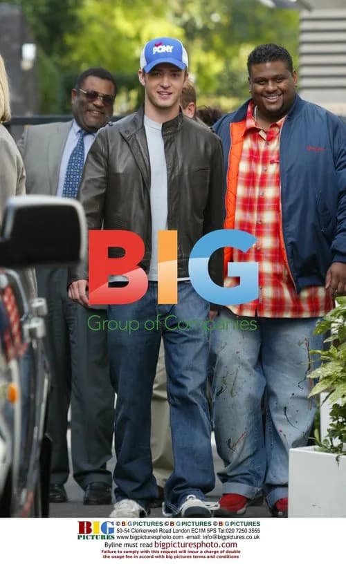 Justin Timberlake Arriving at London Hotel