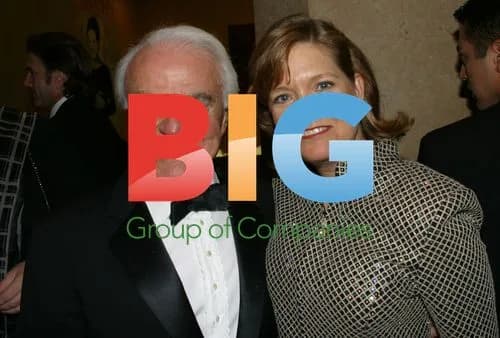 Jack Valenti & Sharon Davis at Hollywood Film Festival