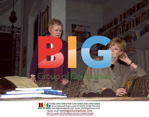 Dame Judi Dench and Dame Maggie Smith in "The Breath of Life"