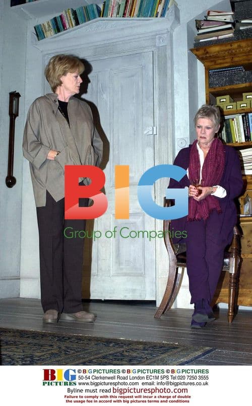 Dame Judi Dench and Dame Maggie Smith in "The Breath of Life"
