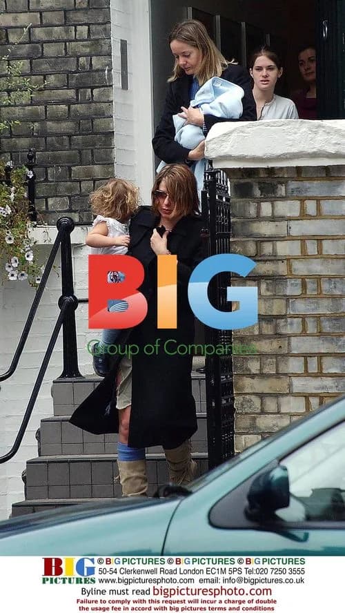 Sadie Frost and kids leaving home