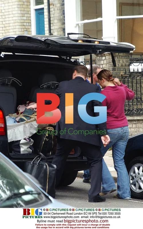 Sadie Frost with kids leaving home
