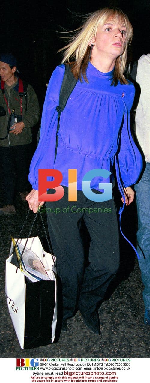 Broadcaster Zoe Ball at Breast Cancer Care Fashion Show