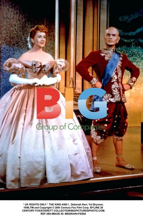 Deborah Kerr and Yul Brynner in "The King and I"