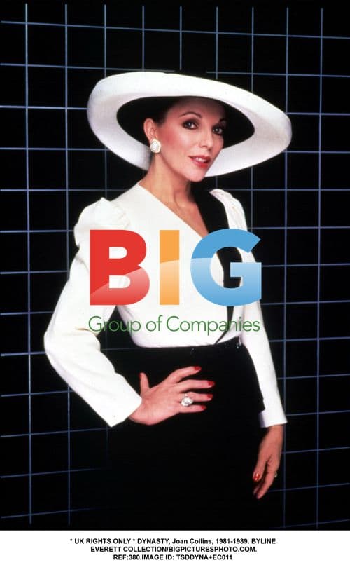 Joan Collins in "Dynasty" (1981-1989)