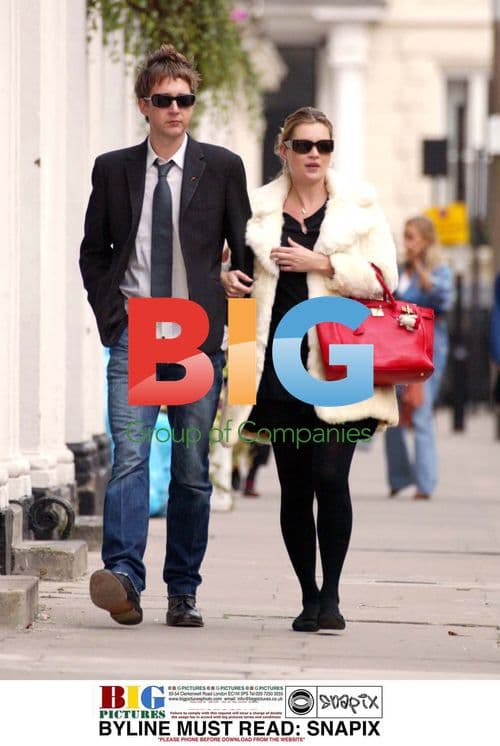 Kate Moss and Jefferson Hack with newborn Lila