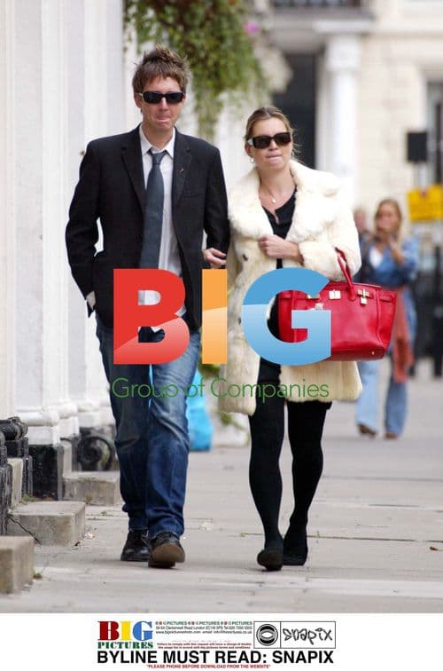 Kate Moss and Father Jefferson Hack Out in London
