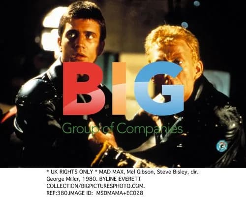 MAD MAX with Mel Gibson, Steve Bisley