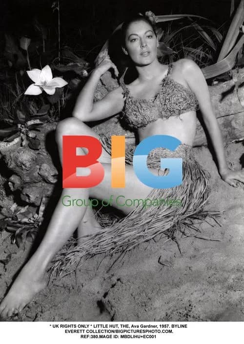Ava Gardner in "The Little Hut"