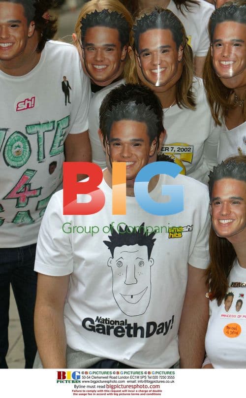 Smash Hits magazine staff petition for Gareth Gates Day