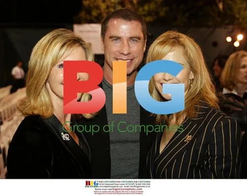 Olivia Newton-John, John Travolta and Kelly Preston at Benefit Concert