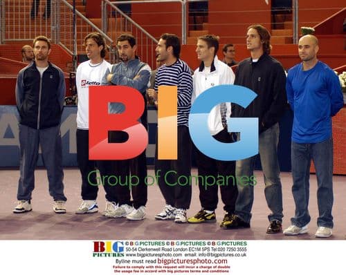 Andre Agassi and Spanish tennis players