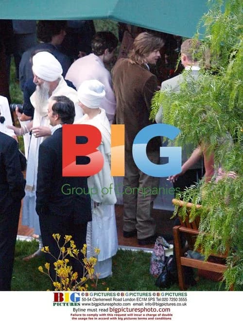 Brad Pitt and Jennifer Aniston at Wedding in Hollywood