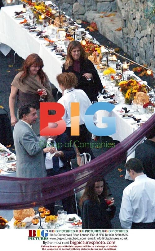 Brad Pitt and Jennifer Aniston at Wedding