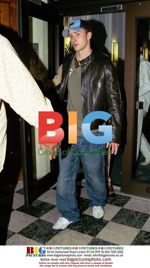 Justin Timberlake at Mayfair Club, London