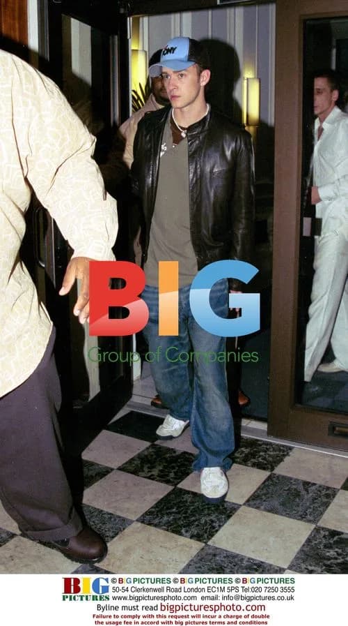 Justin Timberlake Attending Mayfair Club, London