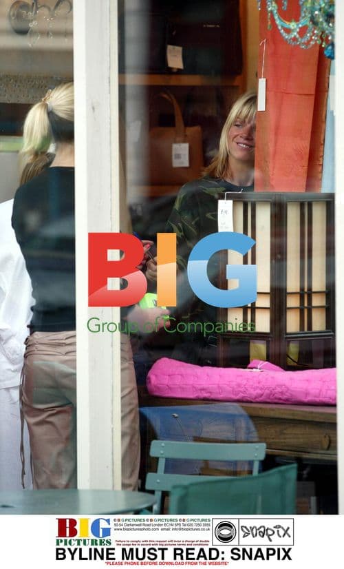 Zoe Ball Shopping in North London