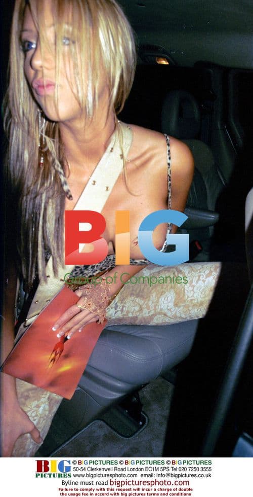 Party girl Emma Jones at movie premiere