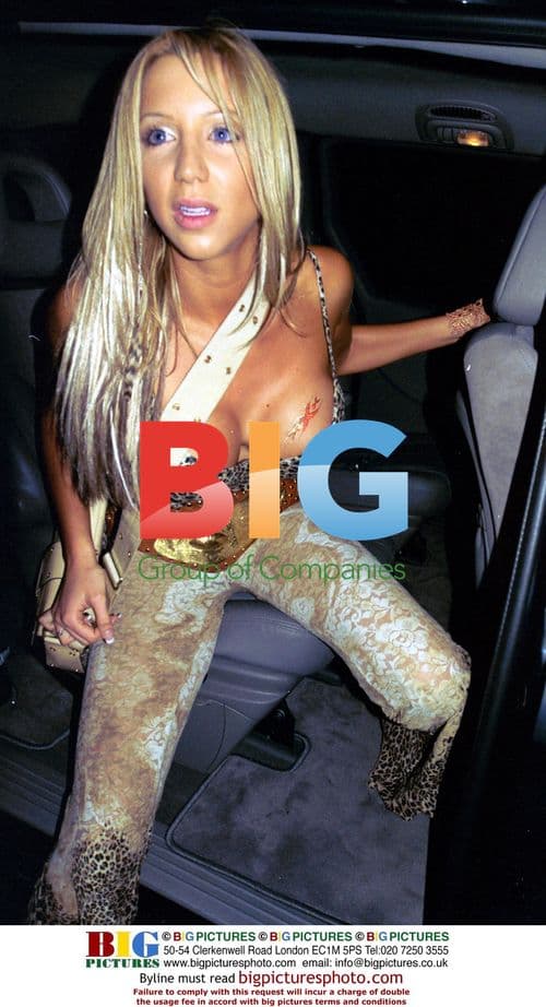 Bombshell Emma Jones at Movie Premiere