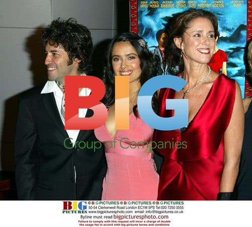 Salma Hayek and Julie Taymor at 'Frida' premiere