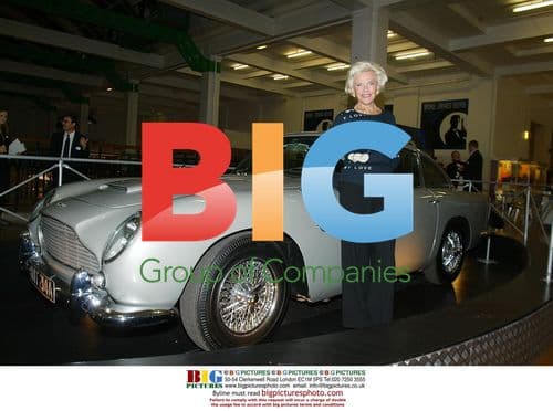 Honor Blackman at James Bond Exhibition