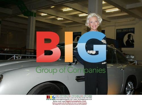 Honor Blackman at James Bond Exhibition