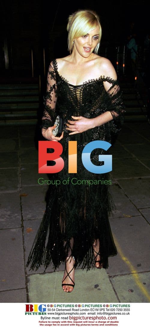 Sophie Dahl leaving Versace exhibit