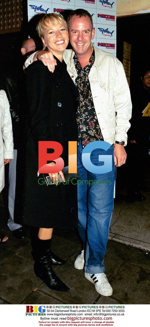 Sara Cox and Fat Boy Slim at Muzic Magazine Dance Awards