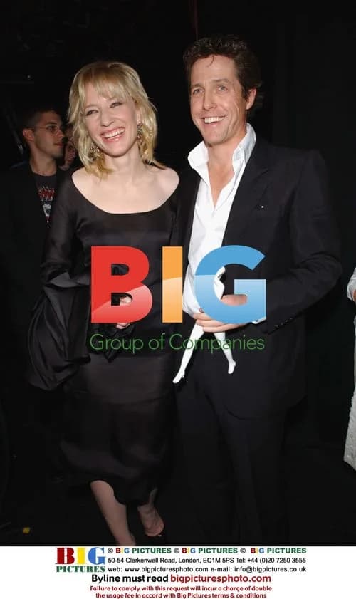 Hugh Grant and Cate Blanchet at 2002 VH1 Fashion Awards