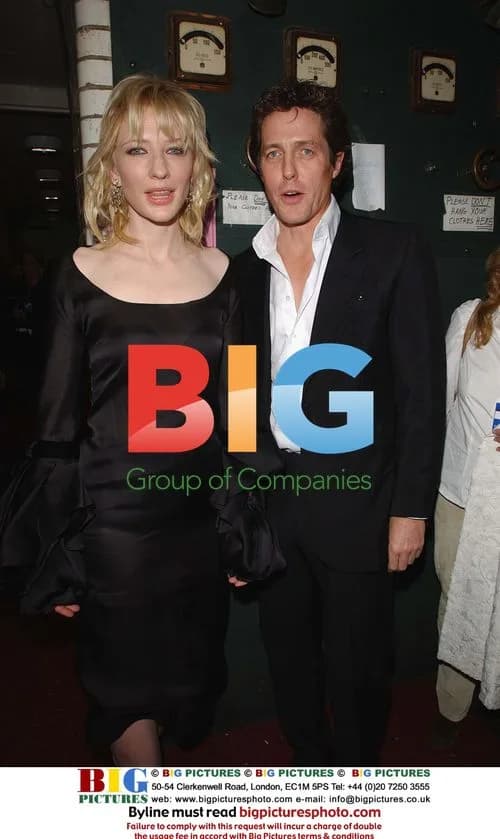 Hugh Grant and Cate Blanchet at 2002 VH1 Vogue Fashion Awards