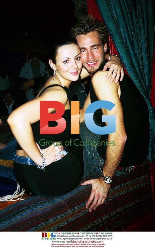 Martine McCutcheon and Alex at Chinawhites